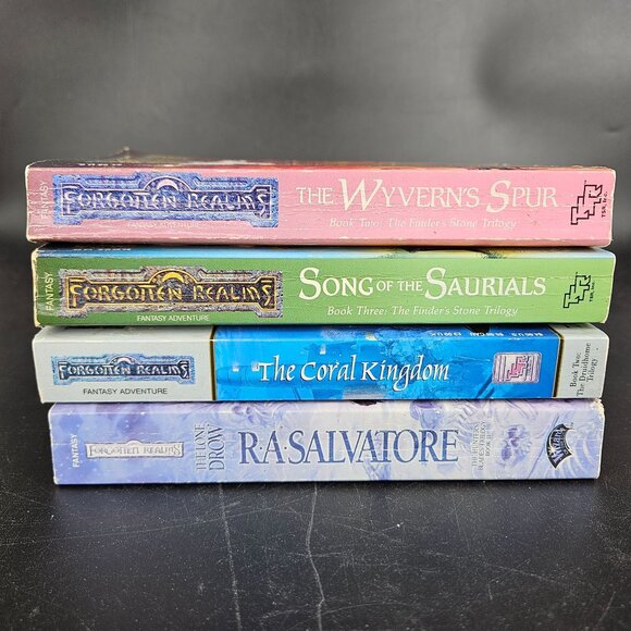 Forgotten Realms Finder Druidhome Fantasy Dungeons Dragons Paperback Book Lot 4 - Picture 3 of 10